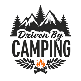 camping mountains SVG PNG design with bold lettering