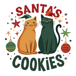 christmas cookies shirt SVG PNG design with bold lettering