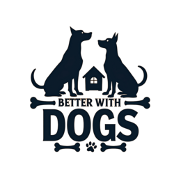 better with dogs SVG PNG design with bold lettering