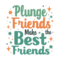 friends best SVG PNG design with bold lettering