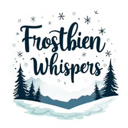winter scenery SVG PNG design with bold lettering