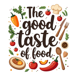 taste ingredients tools SVG PNG design with bold lettering