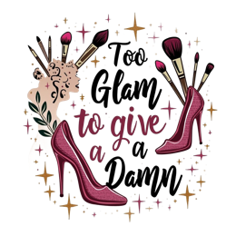 fashion makeup SVG PNG design with bold lettering