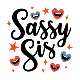 sassy quotes hearts shirt SVG PNG design with bold lettering