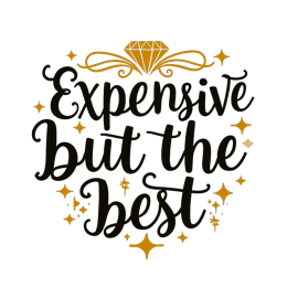 expensive best shirt SVG PNG design with bold lettering