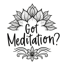 illustration quote floral SVG PNG design with bold lettering, black and white floral elements