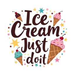 icecream culture SVG PNG design with bold lettering