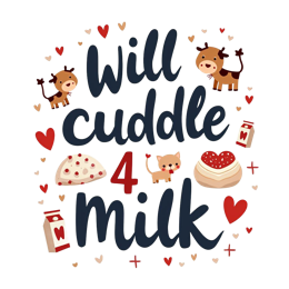 food cuddle SVG PNG design with bold lettering