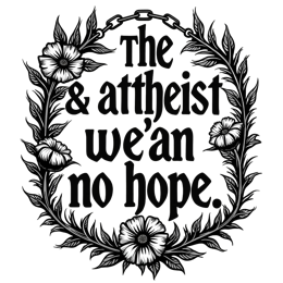 quote flora floral SVG PNG design with bold lettering, black and white floral elements