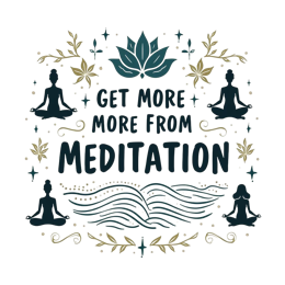 mindfulness flower SVG PNG design with bold lettering, red floral elements