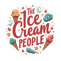 ice cream people SVG PNG design with bold lettering