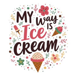 flavorful SVG PNG design with bold lettering, black and pink floral elements