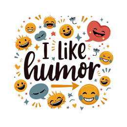 humor emojis SVG PNG design with bold lettering