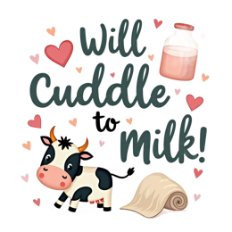 cow love SVG PNG design with bold lettering