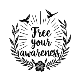 quote floral flower SVG PNG design with bold lettering, black and white floral elements, an uplifting message
