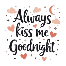love goodnight shirt SVG PNG design