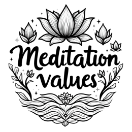 values flower SVG PNG design with hand-drawn style, bold lettering, floral elements