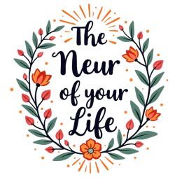 quotes flowerframe SVG PNG design with bold lettering, orange and green floral elements, an uplifting message