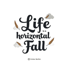 autumn quotes life SVG PNG design with black and red floral elements