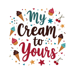 icecream cake SVG PNG design with bold lettering