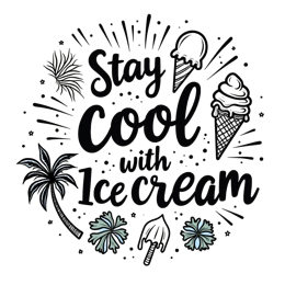 slogan SVG PNG design with hand-drawn style, bold lettering, black and white floral elements