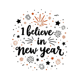 quotes fireworks celebration SVG PNG design with bold lettering