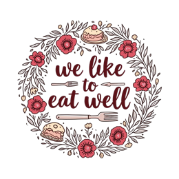 flower burger SVG PNG design with hand-drawn style, bold lettering, pink and red floral elements