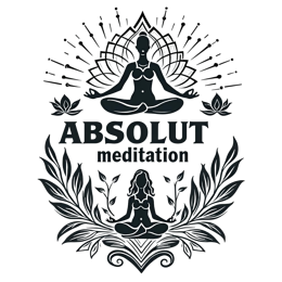 illustration mindfulness SVG PNG design with bold lettering, black and white floral elements