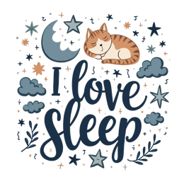 cats stars SVG PNG design with bold lettering