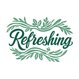 refreshing SVG PNG design with hand-drawn style