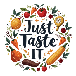 taste illustration SVG PNG design with bold lettering, yellow floral elements