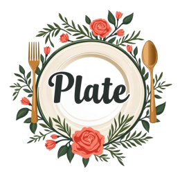 decoration floral SVG PNG design with bold lettering, green floral elements