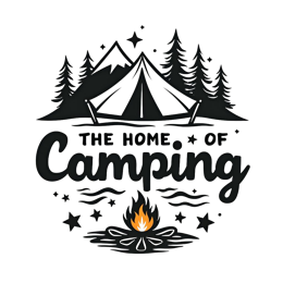 camping fire SVG PNG design with bold lettering