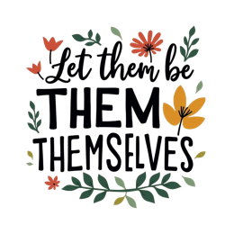 beautiful flora messages SVG PNG design with hand-drawn style, bold lettering, orange and red floral elements