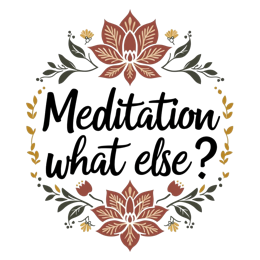 decoration flower SVG PNG design with bold lettering, black and red floral elements