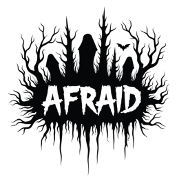 fear silhouette SVG PNG design with bold lettering