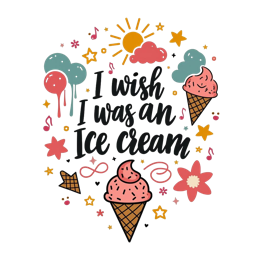dessert fun SVG PNG design with bold lettering, pink and red floral elements
