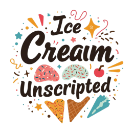 icecream unscripted SVG PNG design with bold lettering