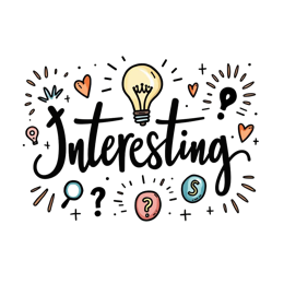 interesting lightbulb questions SVG PNG design with hand-drawn style, bold lettering