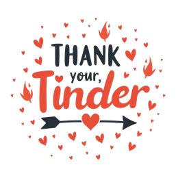 thank you love SVG PNG design with bold lettering