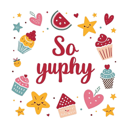 cupcakes stars shirt SVG PNG design with bold lettering