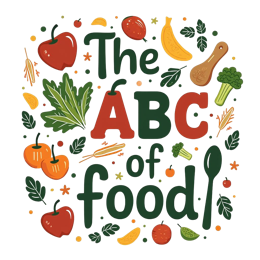 abc fruits vegetables SVG PNG design