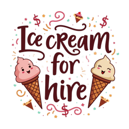 icecream hire SVG PNG design