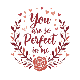 quotes love flower SVG PNG design with white and pink floral elements