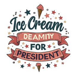 quote icecream SVG PNG design with bold lettering