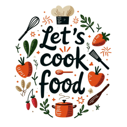 kitchen cooking SVG PNG design with bold lettering, orange and red floral elements