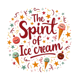 spirit fun colorful SVG PNG design with bold lettering