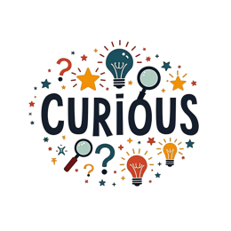 curiosity exploration SVG PNG design with bold lettering