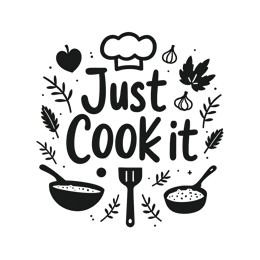 just cook it shirt SVG PNG design with bold lettering