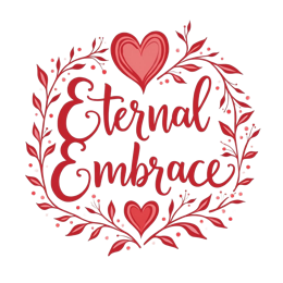 heart flower SVG PNG design with hand-drawn style, bold lettering, pink and red floral elements